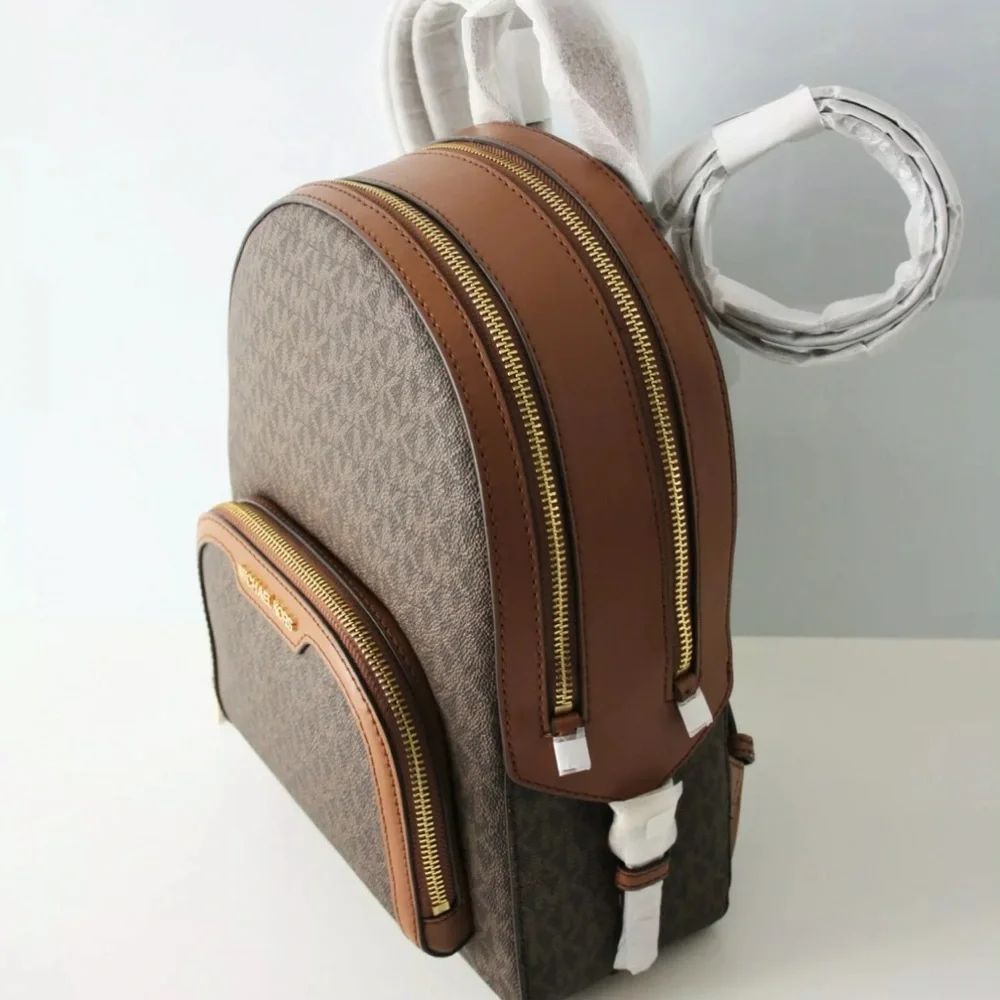 Michael Kors Backpack Bag Jaycee Md Backpack Brown Braun 35S2G8TB2B